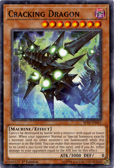 Cracking Dragon [SP18-EN014] Starfoil Rare 