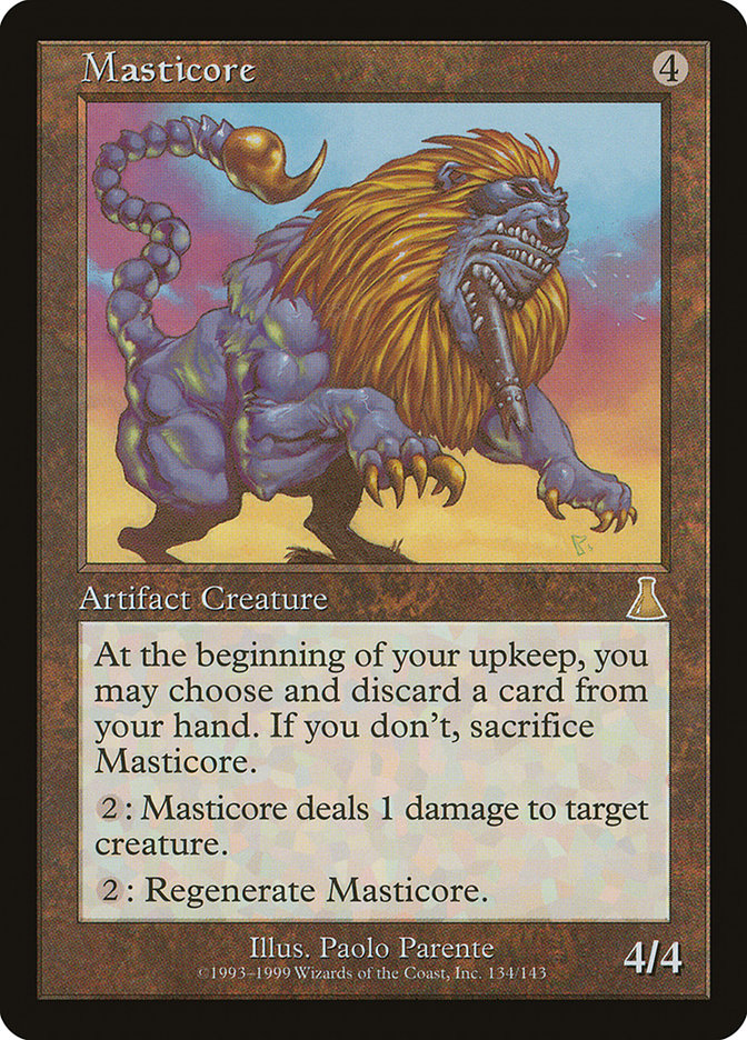 Masticore [Urza's Destiny] 