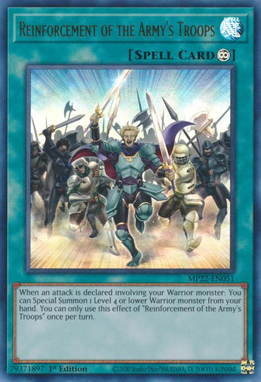 Reinforcement of the Armys Troops [MP22-EN051] Ultra Rare 