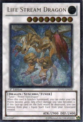 Life Stream Dragon [EXVC-EN038] Ultimate Rare 