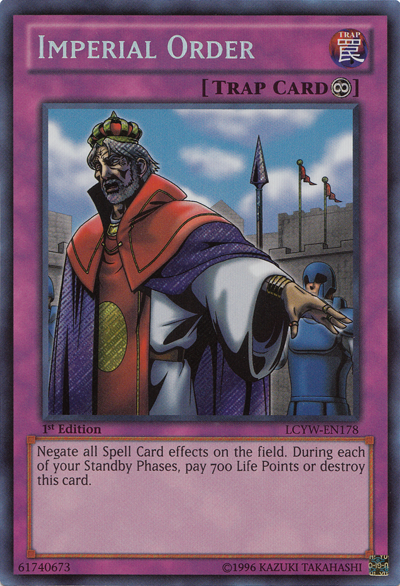 Imperial Order [LCYW-EN178] Secret Rare 
