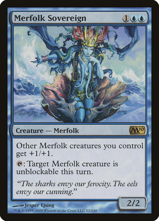 Merfolk Sovereign [Magic 2010] 