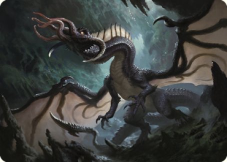 Brainstealer Dragon Art Card [Commander Legends: Battle for Baldur's Gate Art Series] 