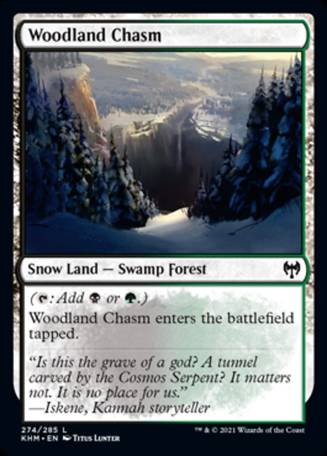 Woodland Chasm [Kaldheim] 