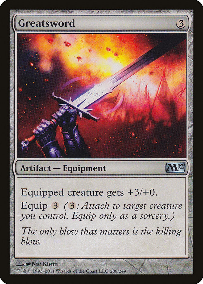 Greatsword [Magic 2012] 