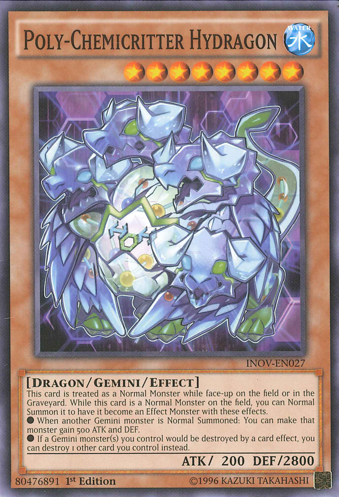Poly-Chemicritter Hydragon [INOV-EN027] Common 