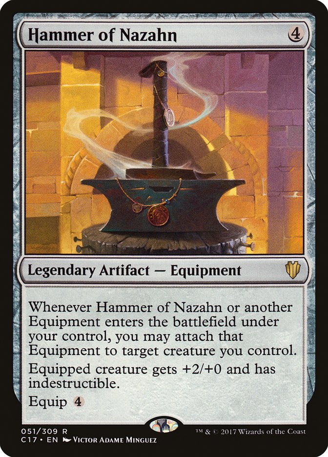 Hammer of Nazahn [Commander 2017] 