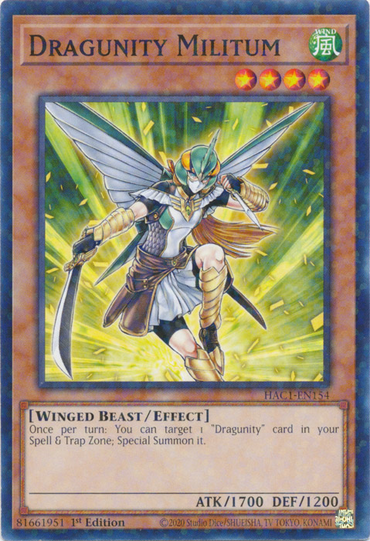 Dragunity Militum (Duel Terminal) [HAC1-EN154] Common 