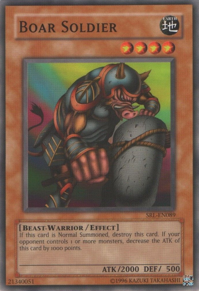 Boar Soldier [SRL-EN089] Common 