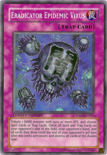 Eradicator Epidemic Virus [TDGS-ENSE1] Super Rare 