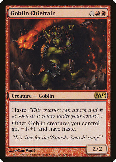 Goblin Chieftain [Magic 2012] 