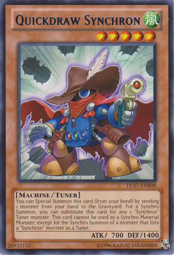 Quickdraw Synchron (Blue) [DL17-EN008] Rare 