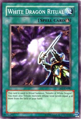 White Dragon Ritual [DR1-EN082] Common 