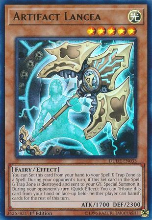 Artifact Lancea [DUDE-EN033] Ultra Rare 