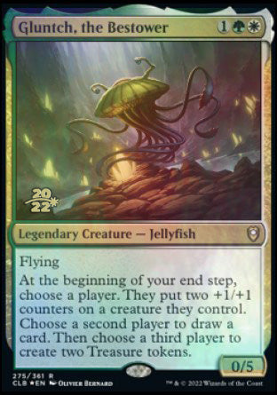 Gluntch, the Bestower [Commander Legends: Battle for Baldur's Gate Prerelease Promos] 