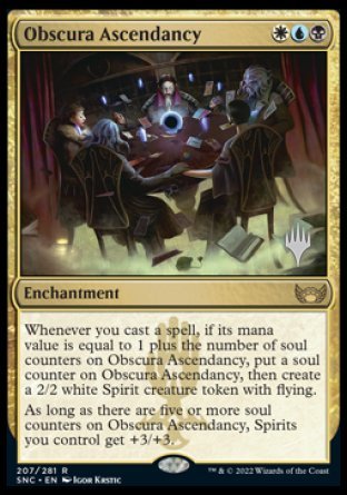 Obscura Ascendancy (Promo Pack) [Streets of New Capenna Promos] 