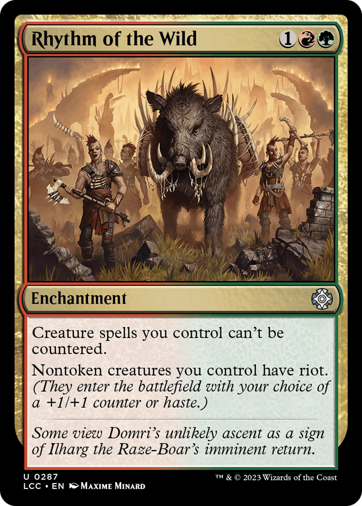 Rhythm of the Wild [The Lost Caverns of Ixalan Commander] 