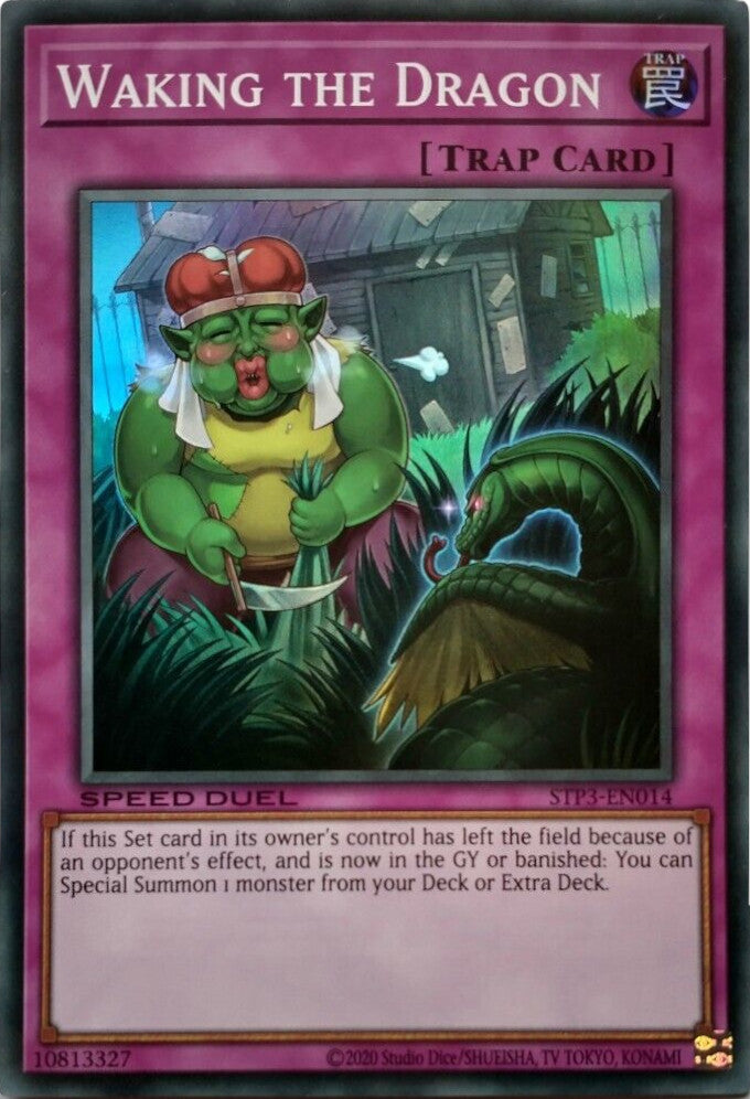Waking the Dragon [STP3-EN014] Super Rare 