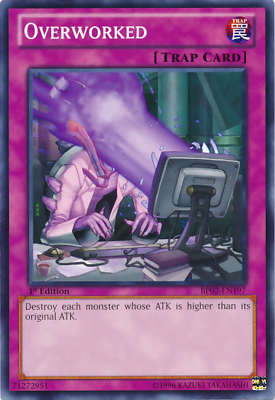 Overworked [BP02-EN197] Mosaic Rare 
