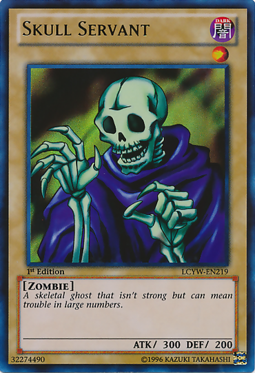 Skull Servant [LCYW-EN219] Ultra Rare 