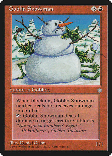 Goblin Snowman [Ice Age] 