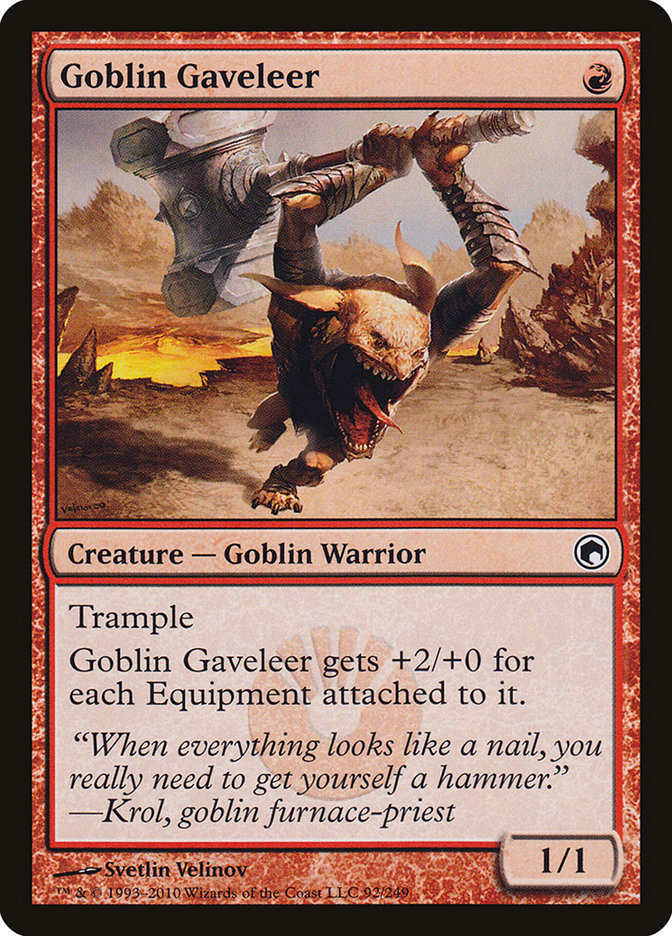 Goblin Gaveleer [Scars of Mirrodin] 