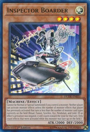 Inspector Boarder [DUDE-EN031] Ultra Rare 