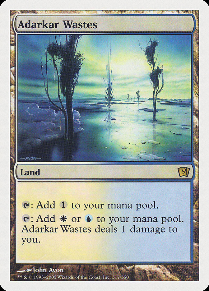 Adarkar Wastes [Ninth Edition] 