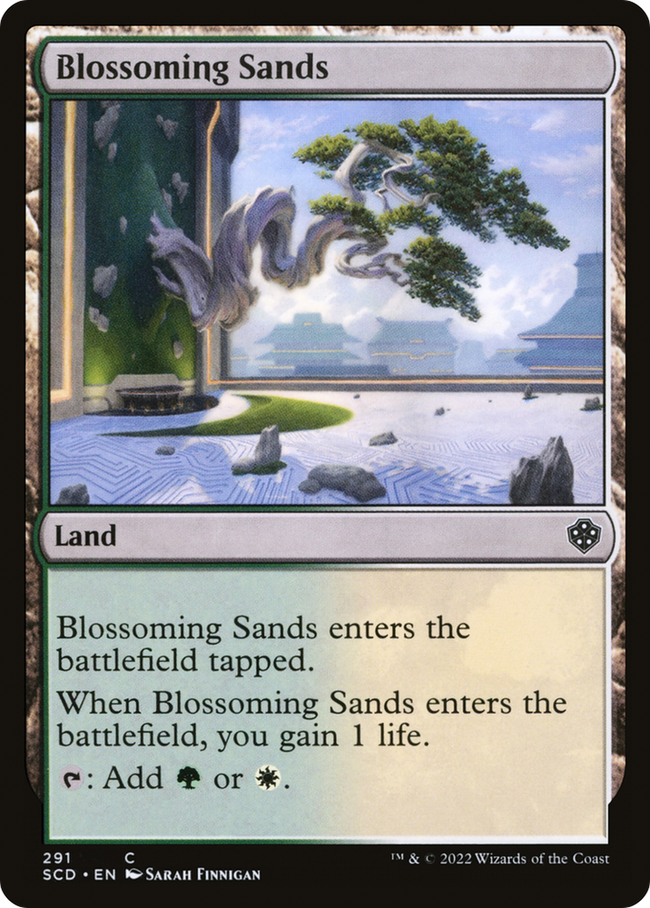 Blossoming Sands [Starter Commander Decks] 