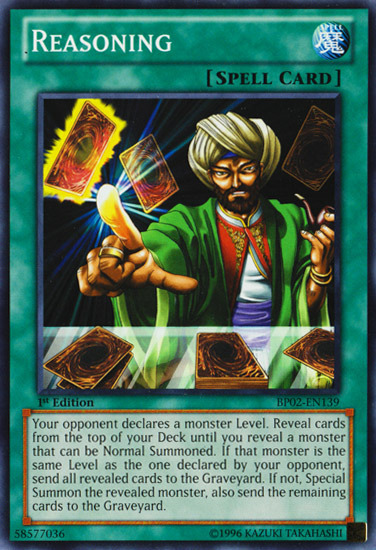 Reasoning [BP02-EN139] Mosaic Rare 