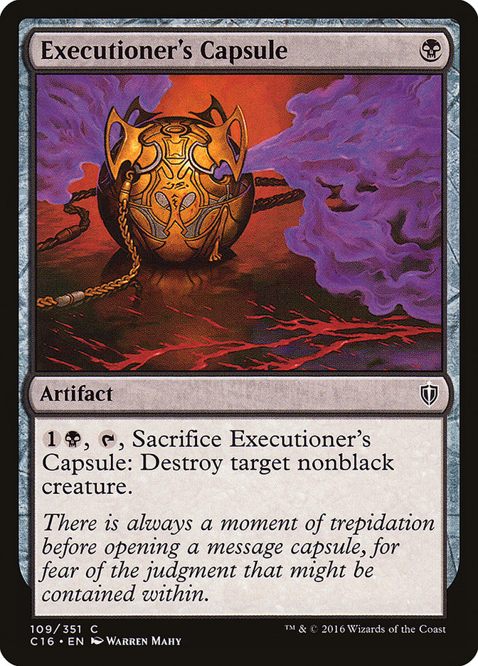 Executioner's Capsule [Commander 2016] 