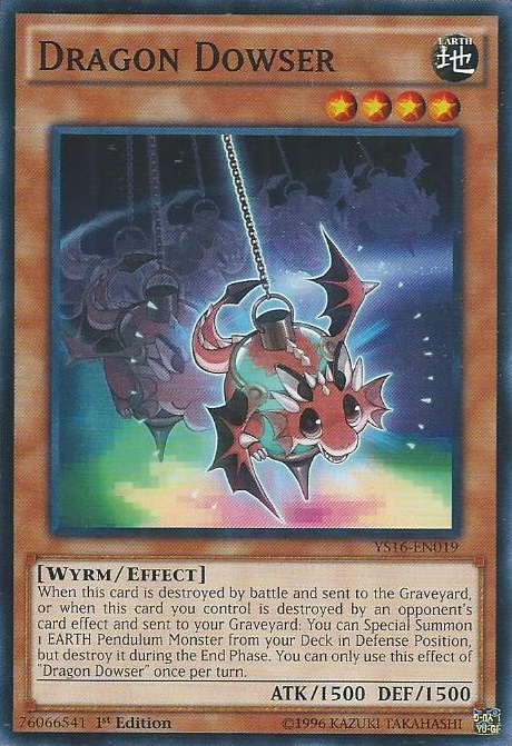 Dragon Dowser [YS16-EN019] Common 