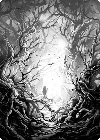 Forest 1 Art Card [Innistrad: Midnight Hunt Art Series]