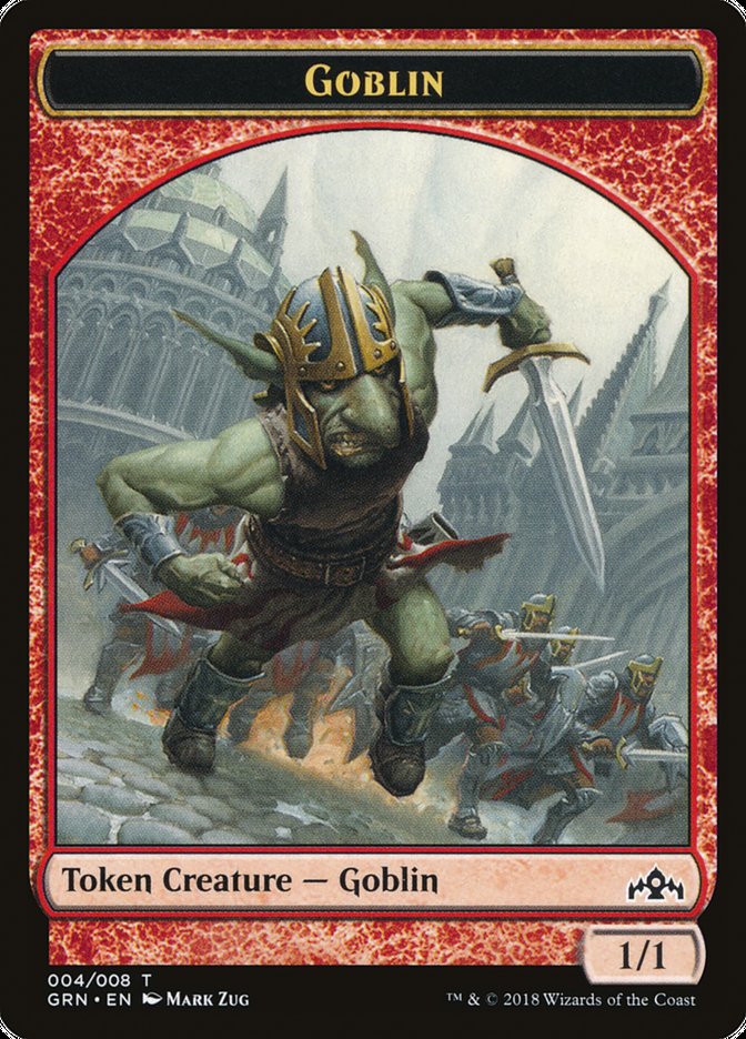 Goblin // Soldier Double-Sided Token [Guilds of Ravnica Guild Kit Tokens] 