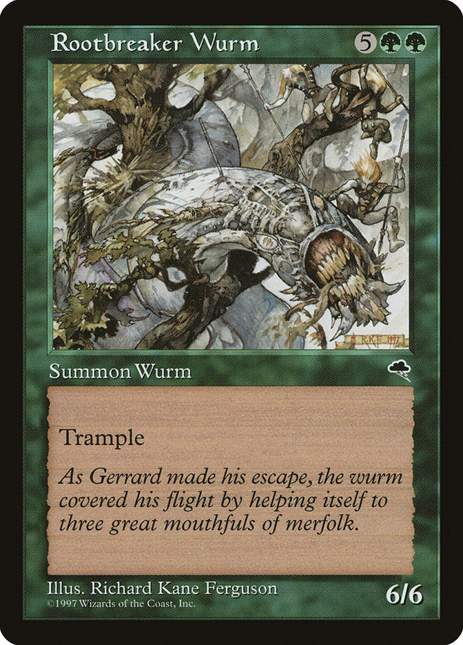 Rootbreaker Wurm [Tempest]