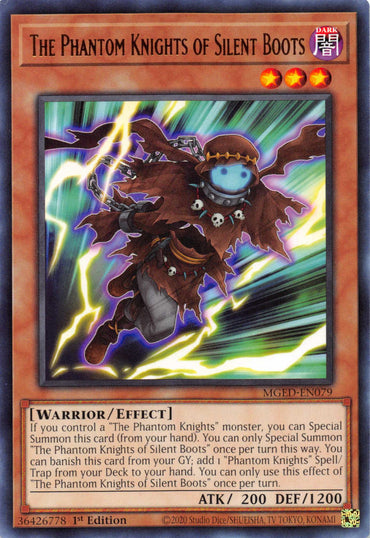 The Phantom Knights of Silent Boots [MGED-EN079] Rare 