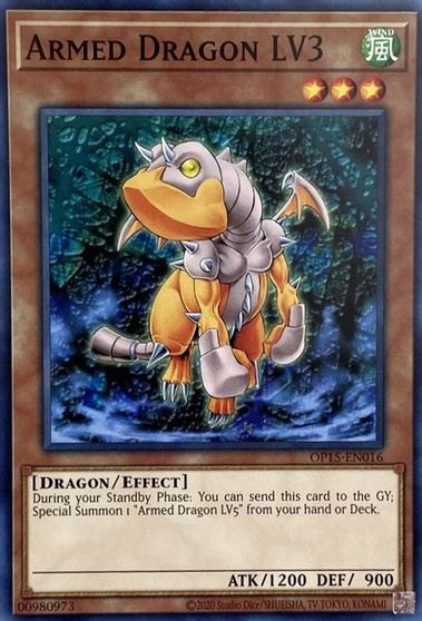 Armed Dragon LV3 [OP15-EN016] Common 