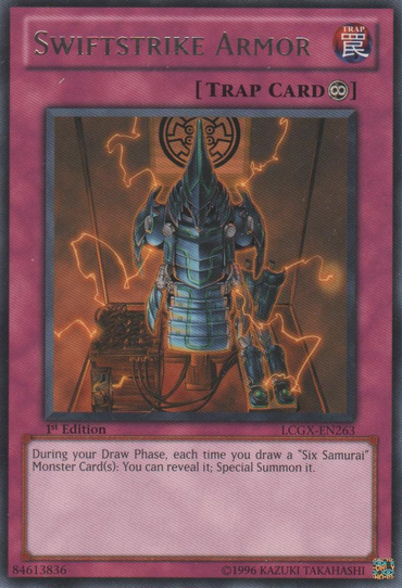 Swiftstrike Armor [LCGX-EN263] Rare 