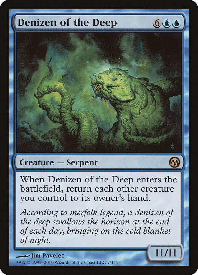 Denizen of the Deep [Duels of the Planeswalkers] 