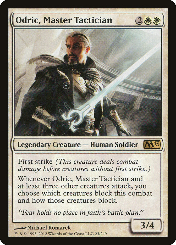 Odric, Master Tactician [Magic 2013] 