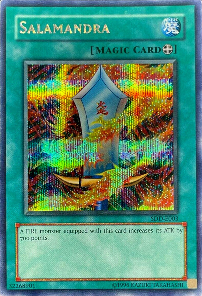 Salamander [SDD-E003] Prismatic Secret Rare 