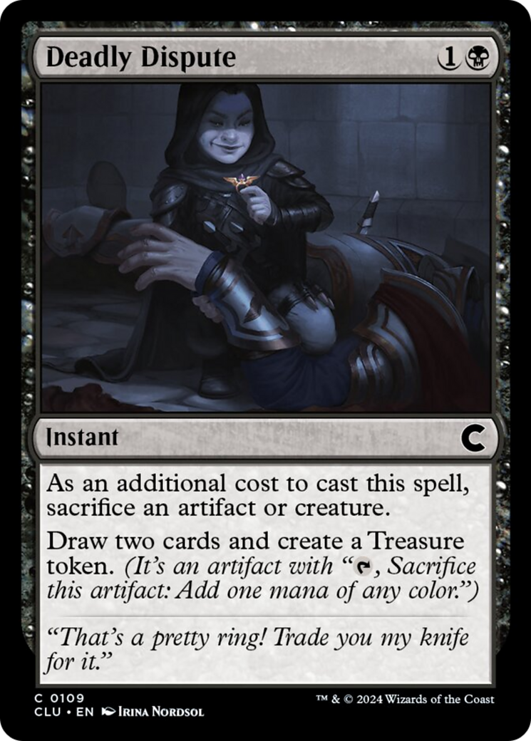 Deadly Dispute [Ravnica: Clue Edition] 