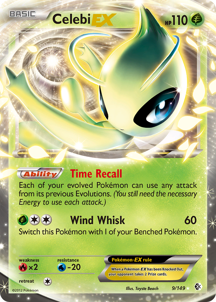 Celebi EX (9/149) [Black & White: Boundaries Crossed]