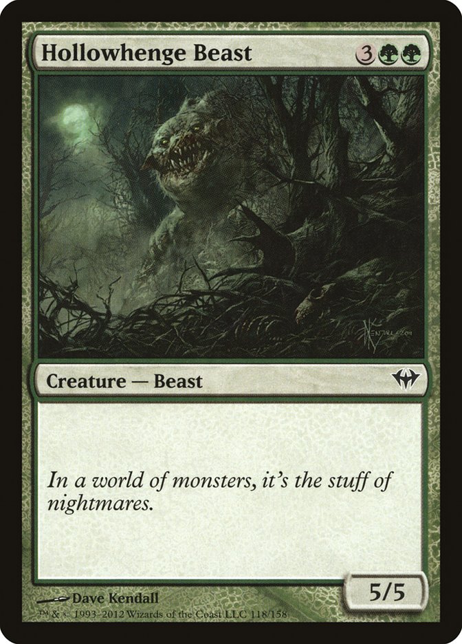 Hollowhenge Beast [Dark Ascension] 