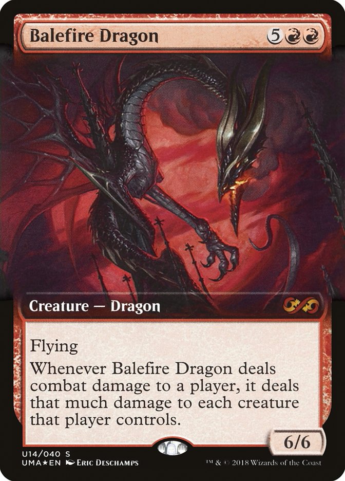 Balefire Dragon (Topper) [Ultimate Masters Box Topper] 