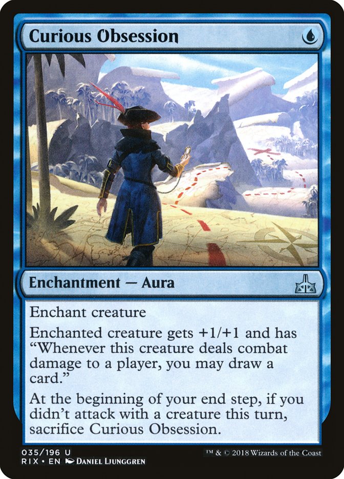 Curious Obsession [Rivals of Ixalan] 