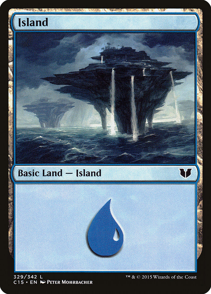 Island (329) [Commander 2015] 