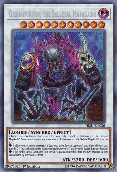 Gashadokuro, the Skeletal Mayakashi [HISU-EN036] Secret Rare 