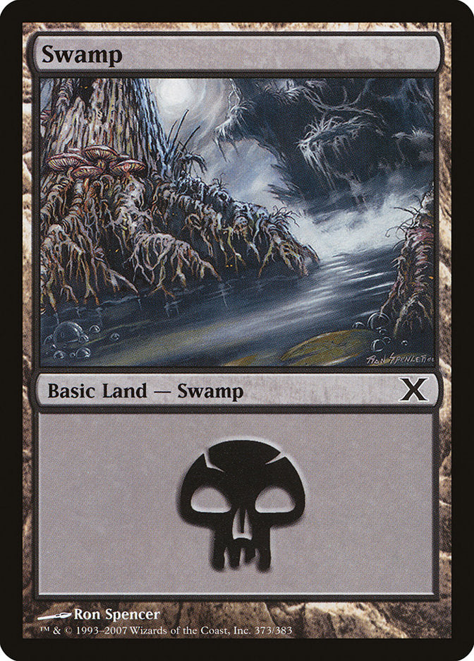 Swamp (373) [Tenth Edition] 