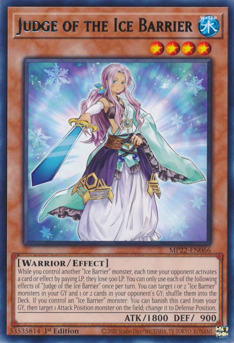 Judge of the Ice Barrier [MP22-EN066] Rare 